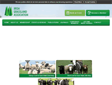 Tablet Screenshot of irishgrassland.com